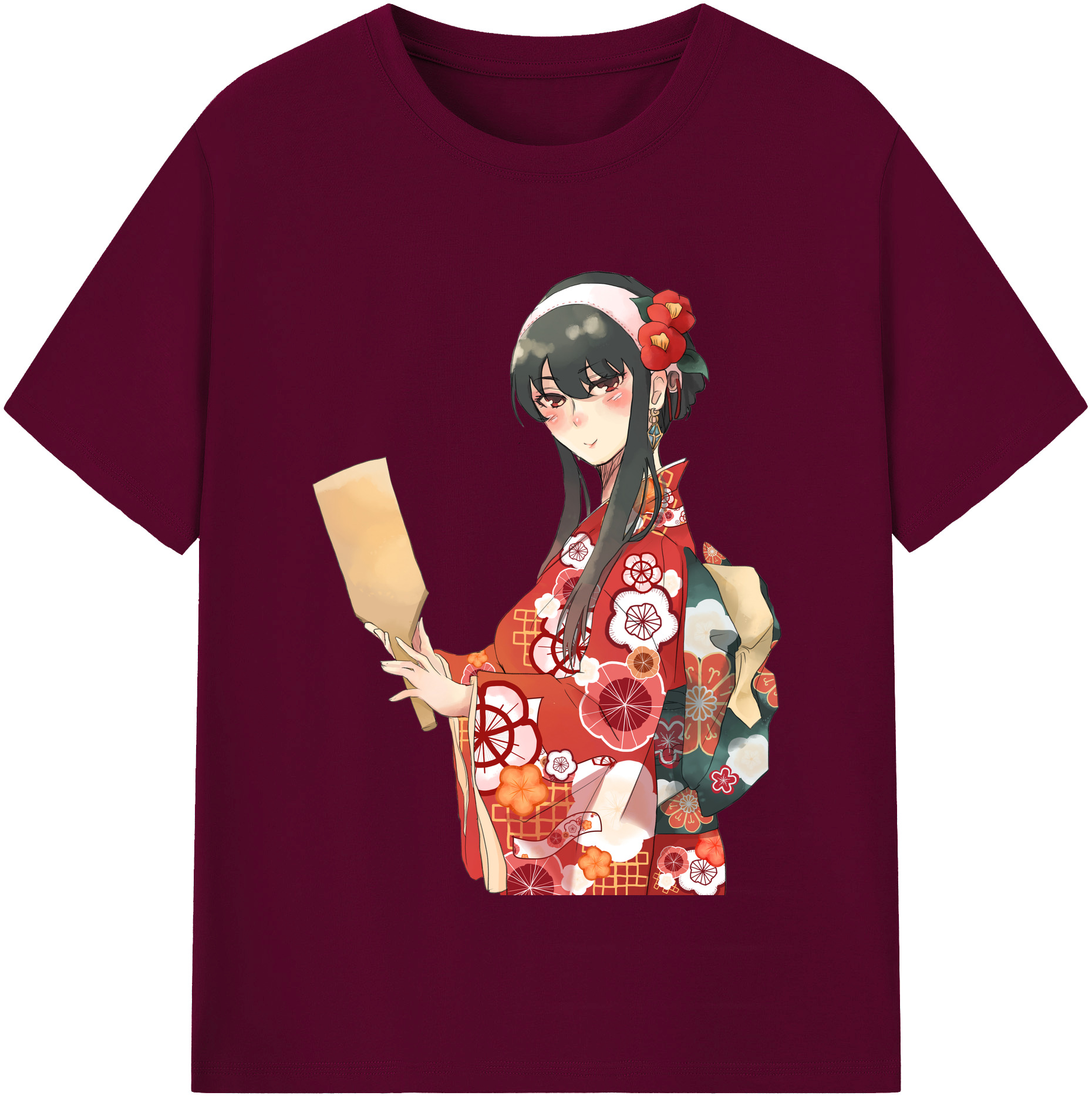 （画像用） SPY×FAMILY间谍家家酒 レディースカジュアルプリントTシャツ（綿100％）